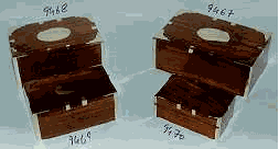 shisham wood boxes with brass inlay