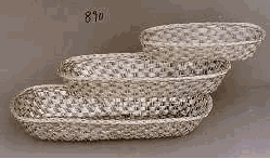 alluminum knitted baskets